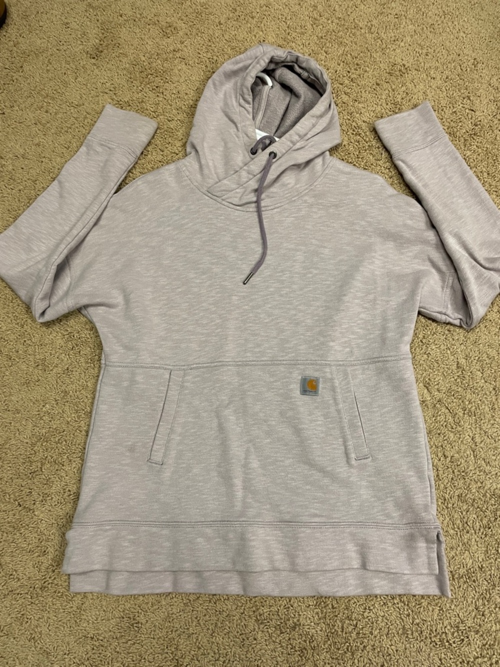 Carhartt Light Heather Gray Pullover Hoodie